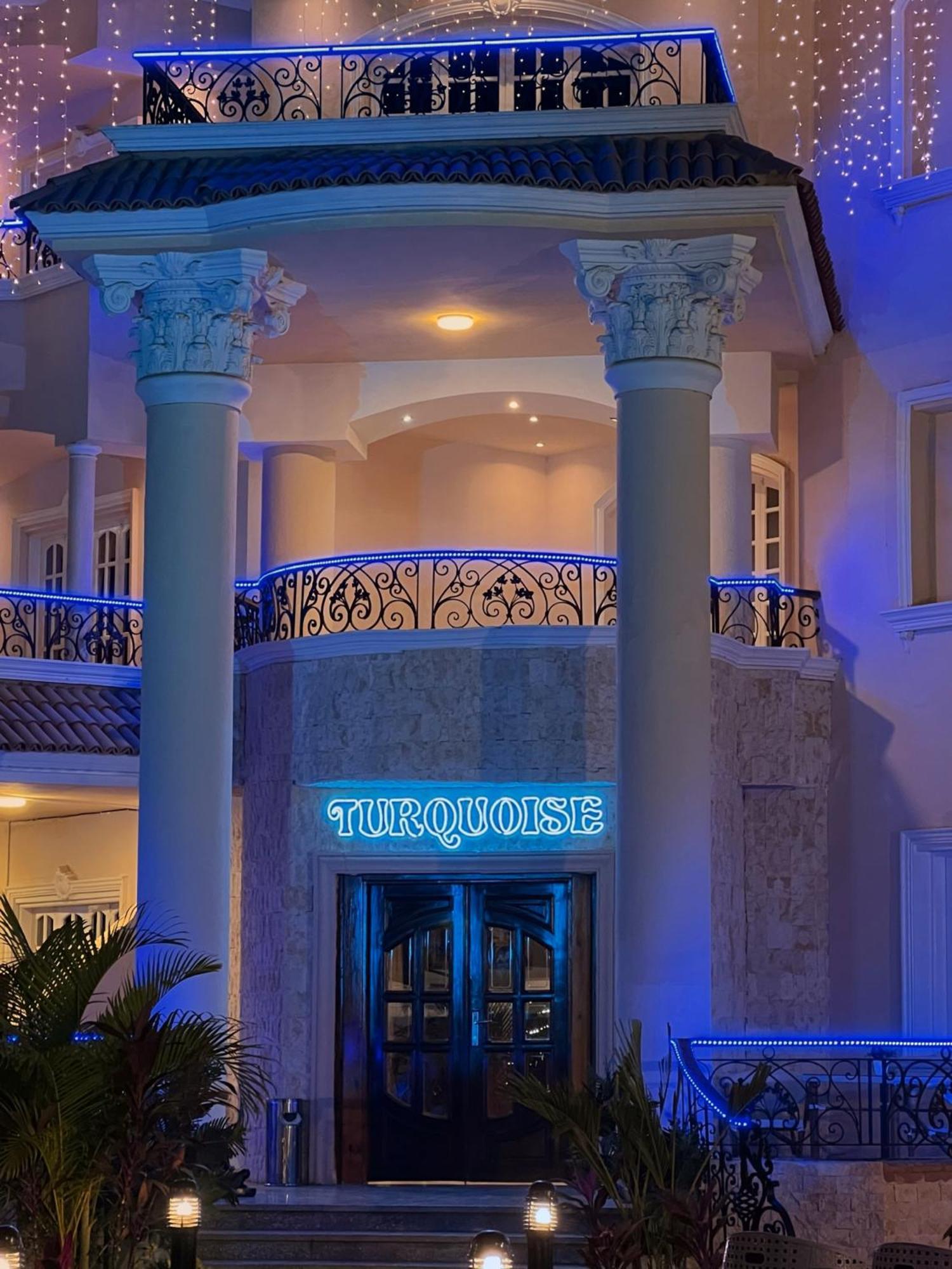 Turquoise Pyramids Palace Giza Exterior foto